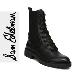🆕 Sam Edelman | Lydelle Black Leather Boots